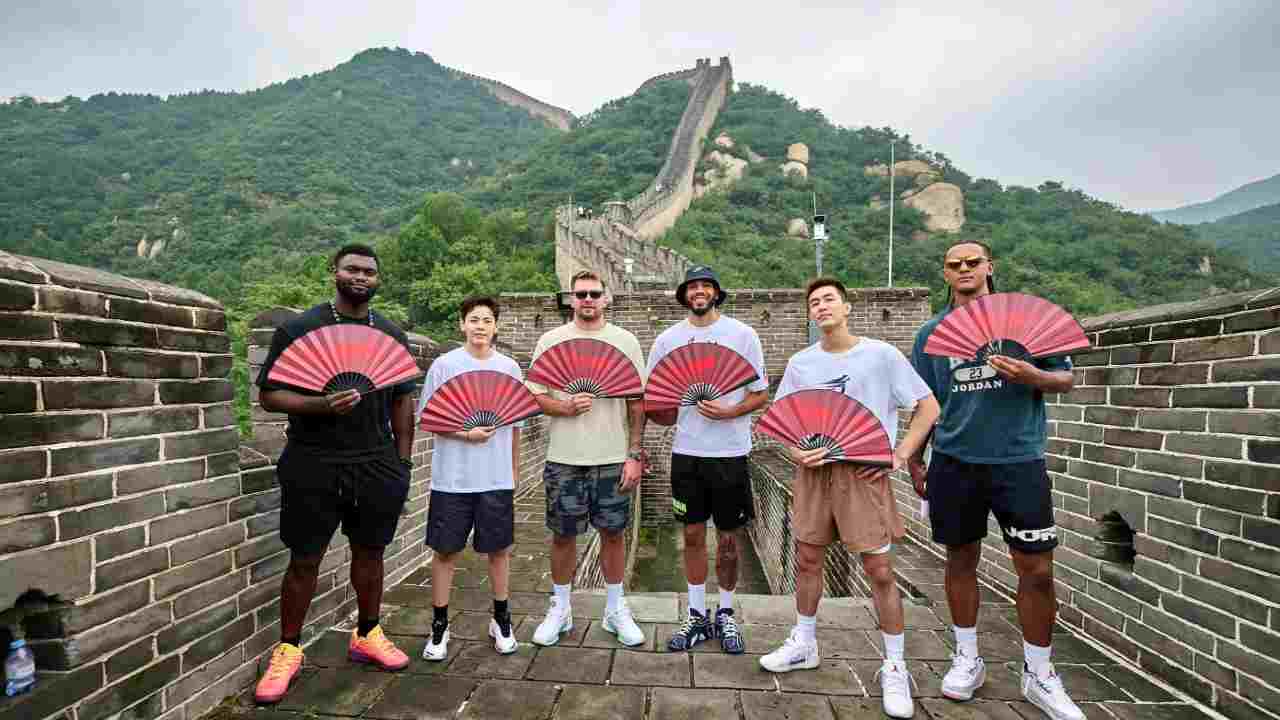 Air Jordan China Tour production support